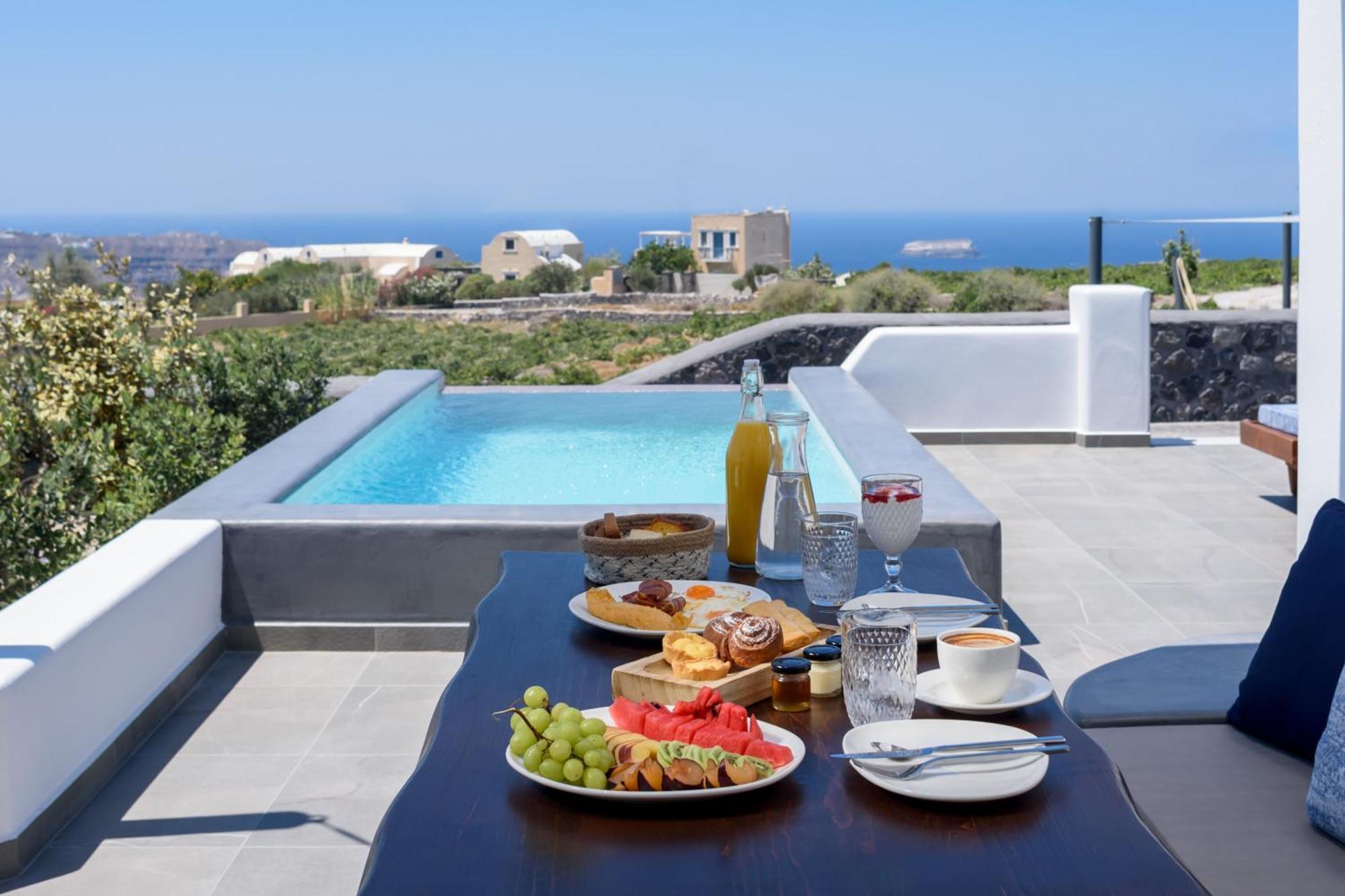 Soil Of Sun Luxury Villas Megalochori  Exteriér fotografie