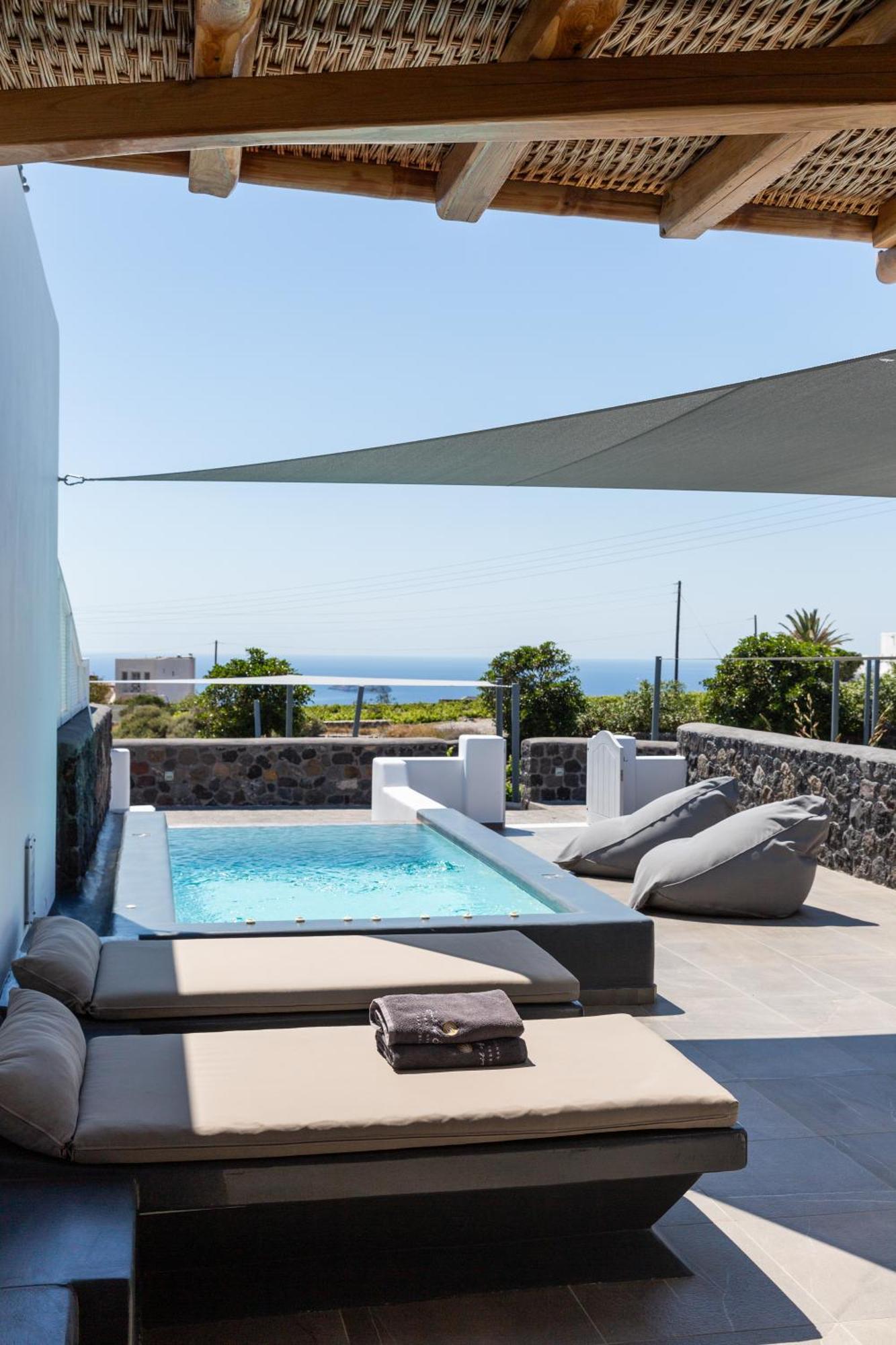 Soil Of Sun Luxury Villas Megalochori  Exteriér fotografie